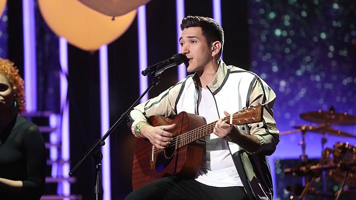 OT 2020 - Bruno canta "La puerta violeta" en la Gala 8