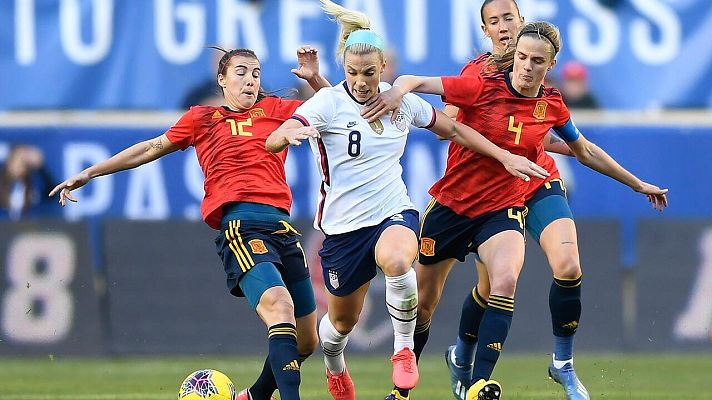 Fútbol - Resumen y goles del EE.UU. 1-0 España