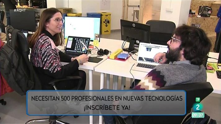 Aquí hay trabajo - 500 empleos de perfiles tecnológicos, márquetin y RR. HH.