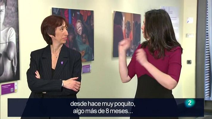 En lengua de signos - Entrevista a Concha Díaz, presidenta F. CERMI- Mujeres