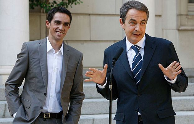 Tour de Francia - Zapatero: "Contador es el mejor"