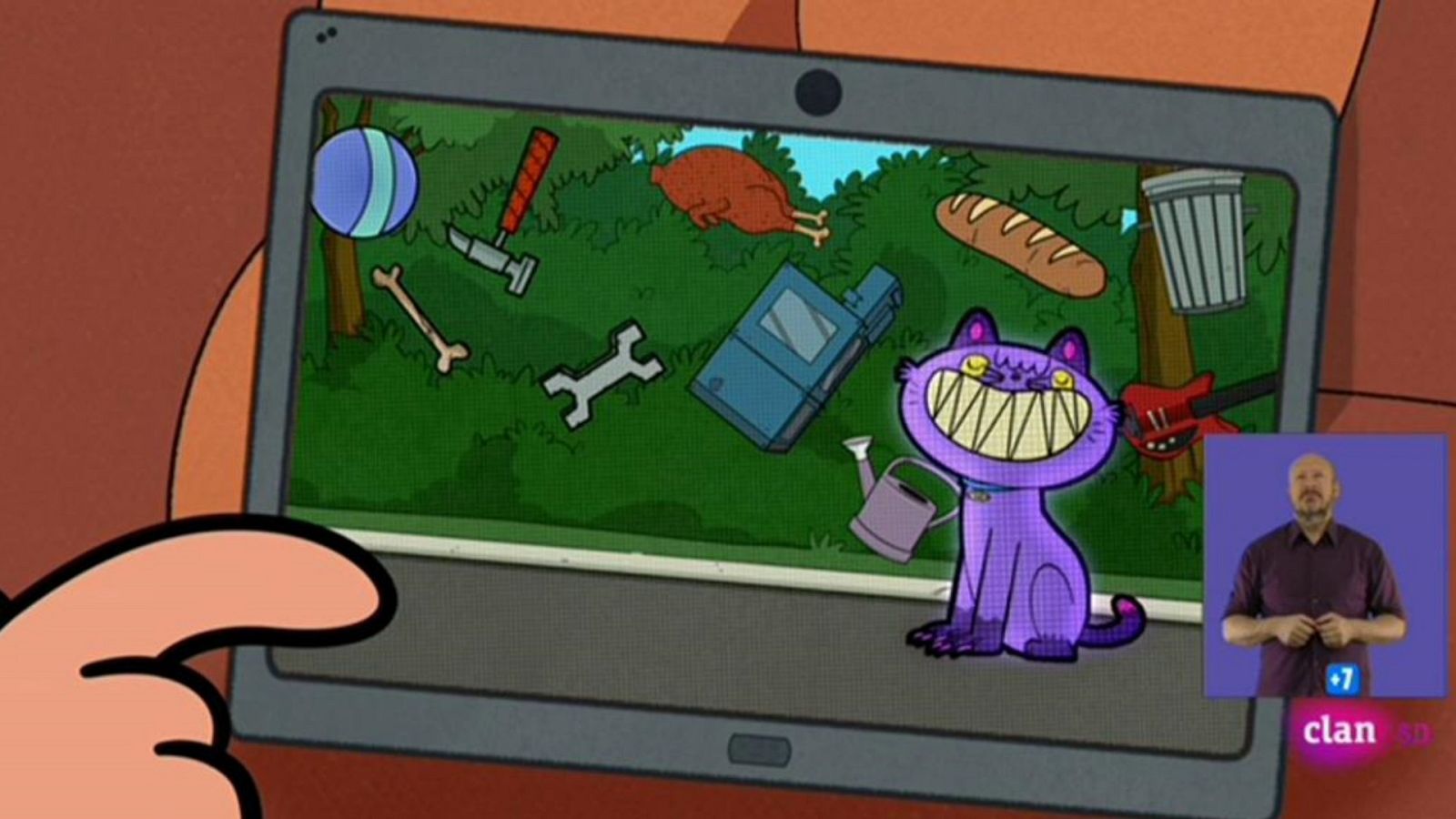 Fangbone - El gato de Zampa (en lengua de signos) - RTVE.es - Fangbone: Aventuras cavernícolas | Ver