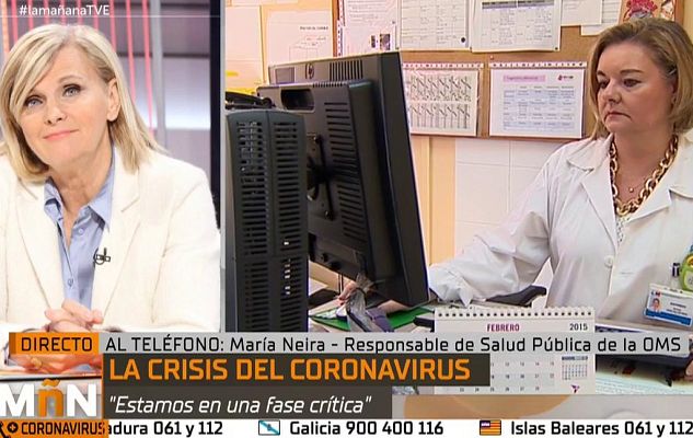 La mañana - La Mañana - María Neira responsable de la Salud Pública de la OMS habla de la "racionalidad" de los españoles