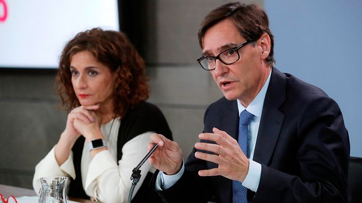 Telediario 1 - El Gobierno anuncia medidas ante el coronavirus