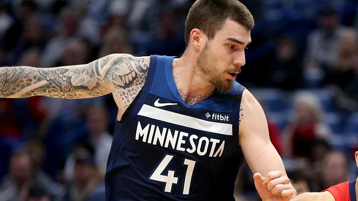 Telediario 1 - Juancho Hernagómez firma otro doble-doble con los Timberwolves