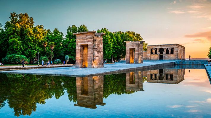 Telediario 1 - Se busca una solución para conservar el templo de Debod