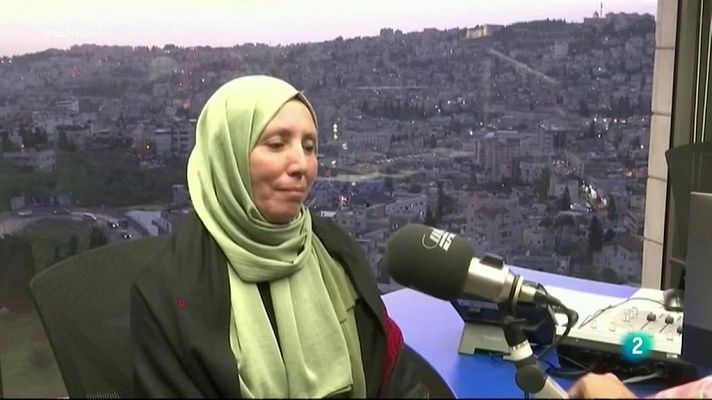La 2 Noticias - Una mujer hijab en el Parlamento de Israel