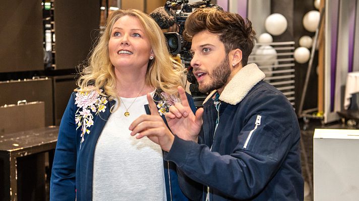 Eurovisión - Primeros detalles de la puesta en escena de Blas Cantó