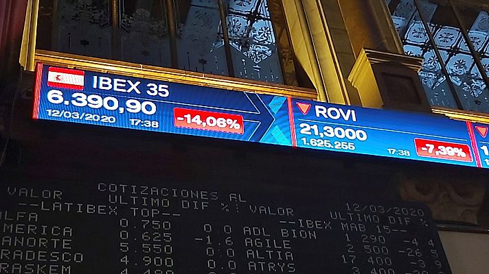 Telediario 1 - Telediario - 21 horas - 12/03/20