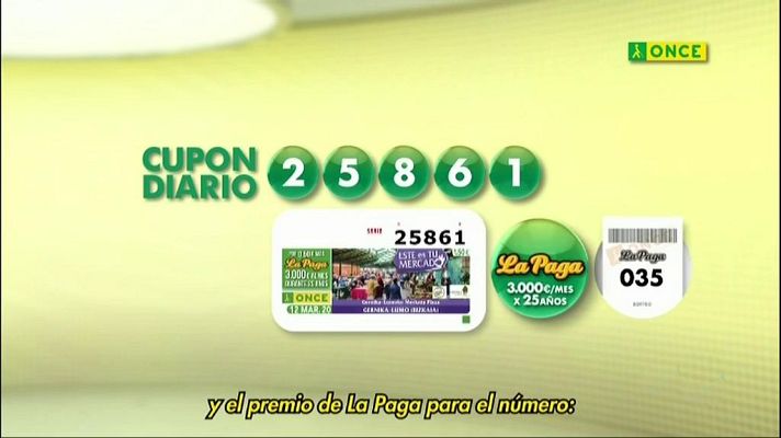 Sorteos ONCE - Sorteo ONCE - 12/03/20