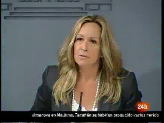  - Trinidad Jiménez condena el atentad