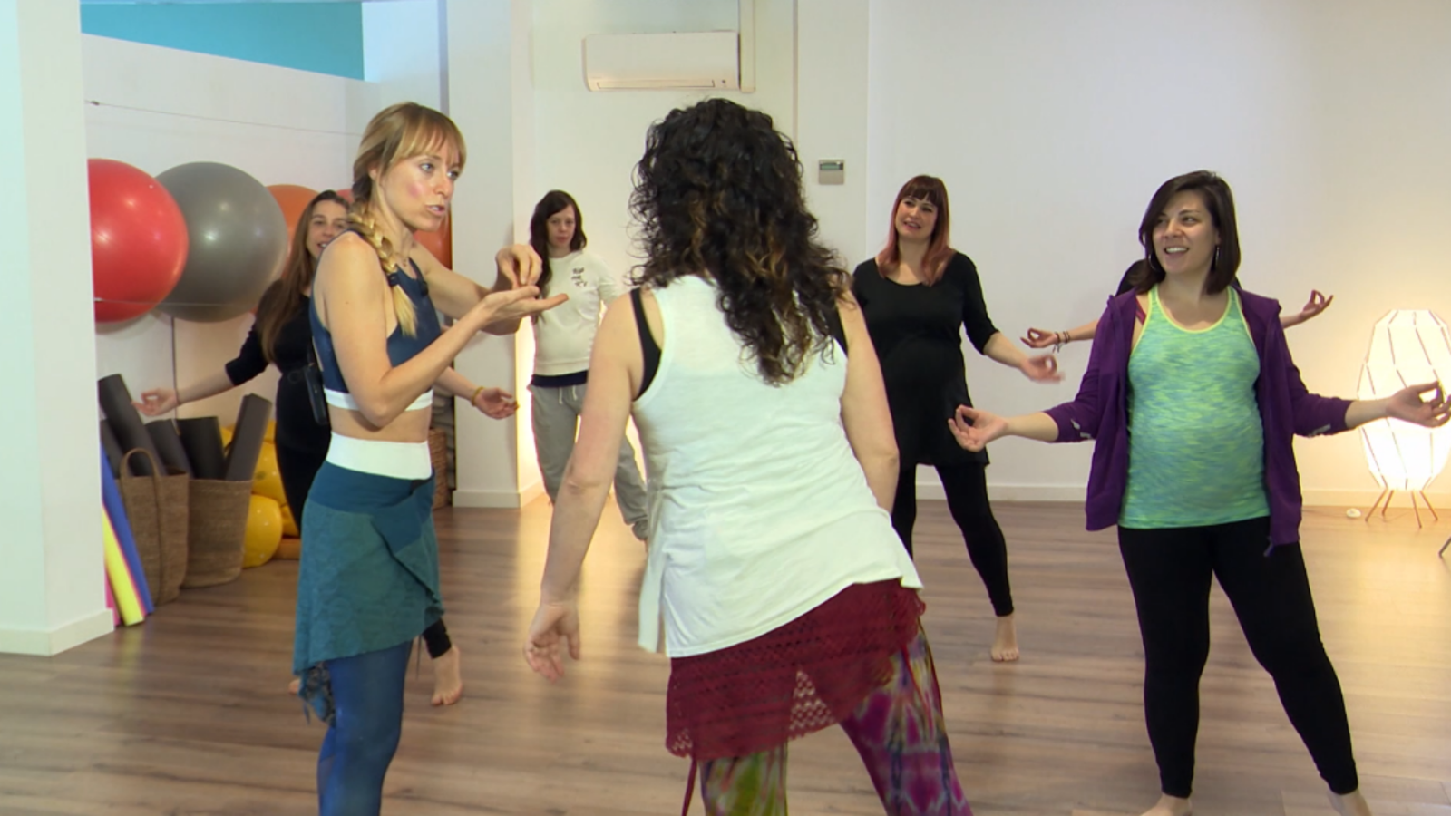 Baile con embarazadas