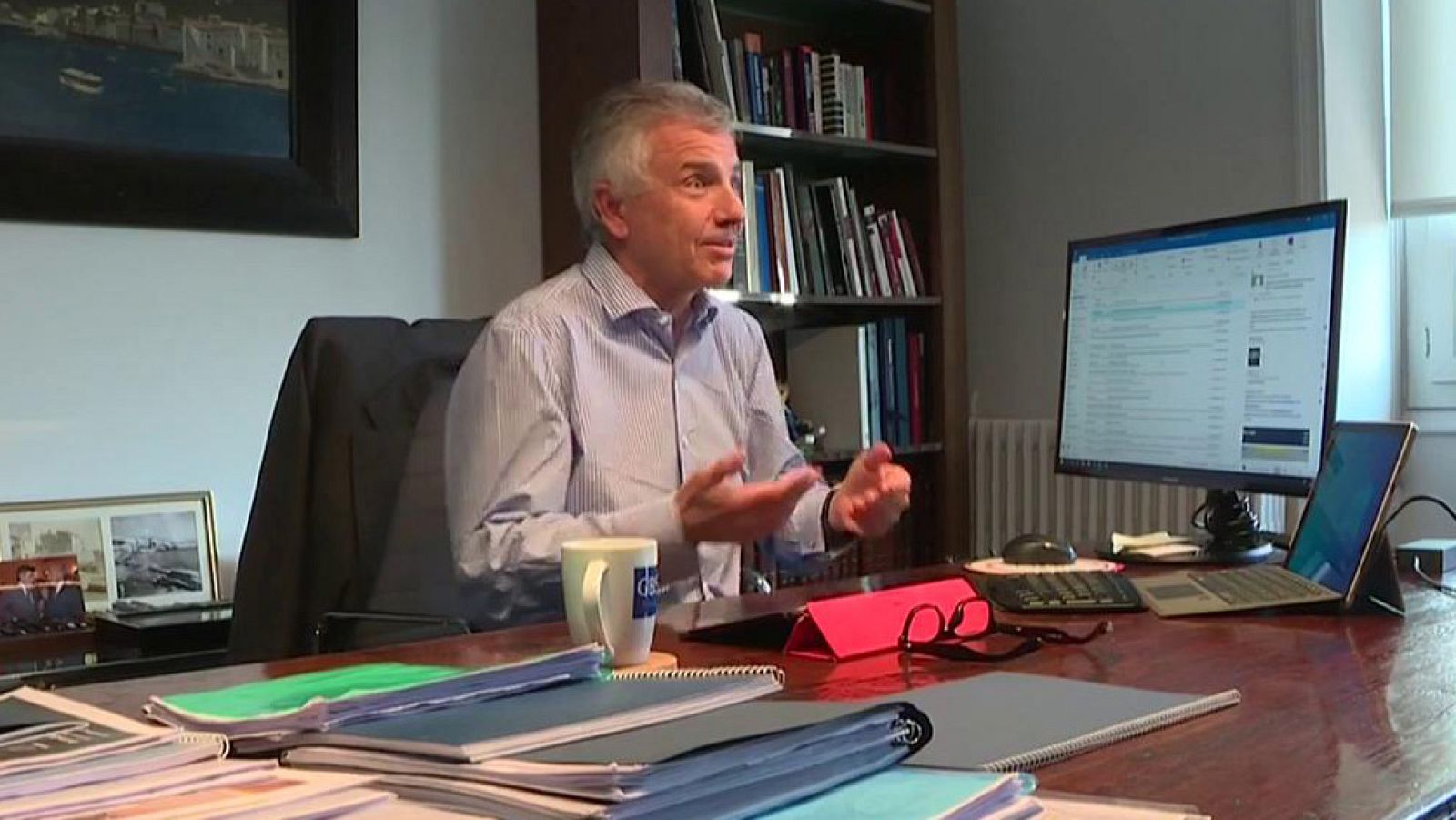 Juan Antonio Samaranch anima a los atletas a que sigan entrenando - RTVE.es | Ver