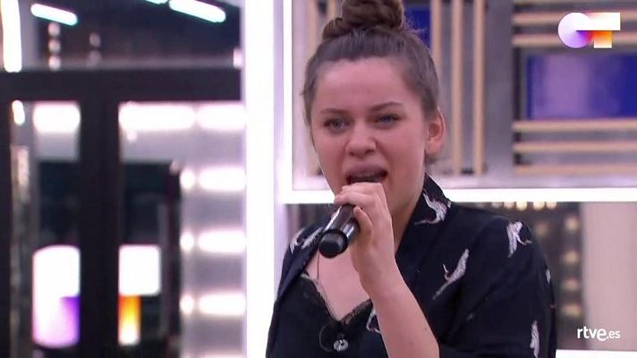 OT 2020 - Eva canta "Hoy la bestia cena en casa" 2o pase de micros