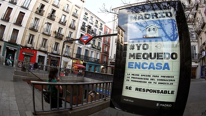 Telediario 1 - Telediario - 21 horas - 13/03/20