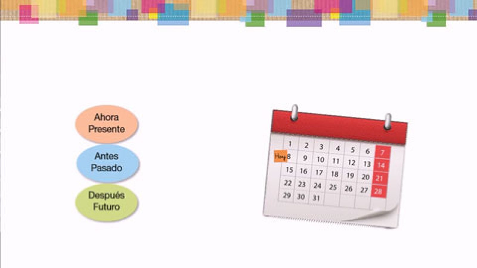 LENGUA - El verbo y el tiempo - EduClan 6 a 8 años | Ver