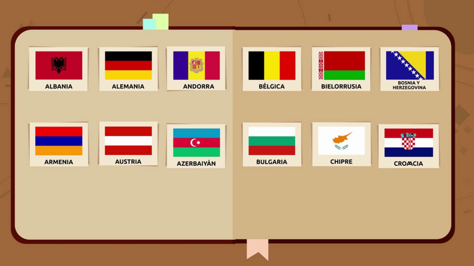 CIENCIAS SOCIALES - Las banderas de Europa - EduClan 9 a 10 años | Ver