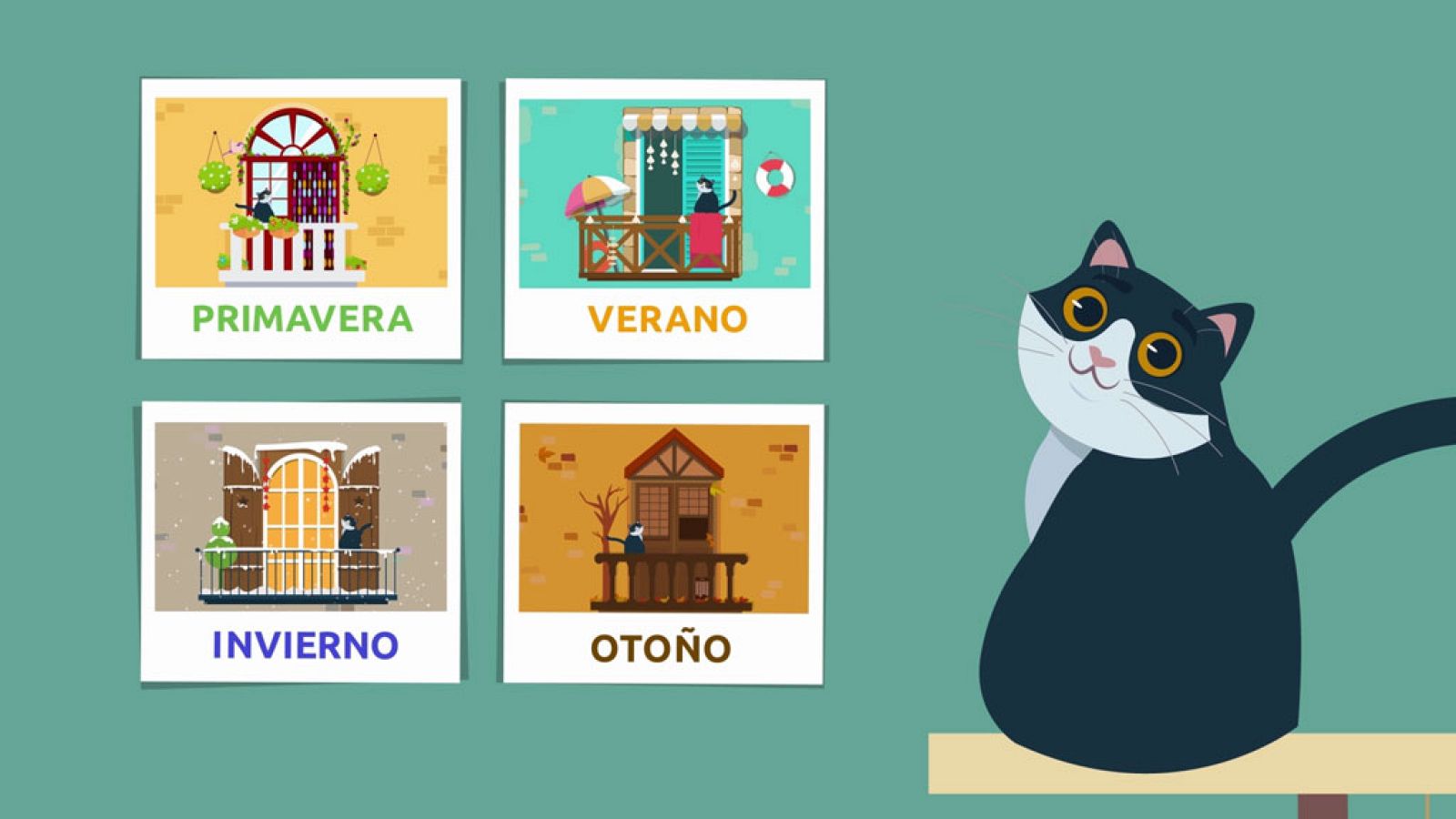 LENGUA - Aprendiendo las estaciones del año - EduClan 3 a 5 años | Ver