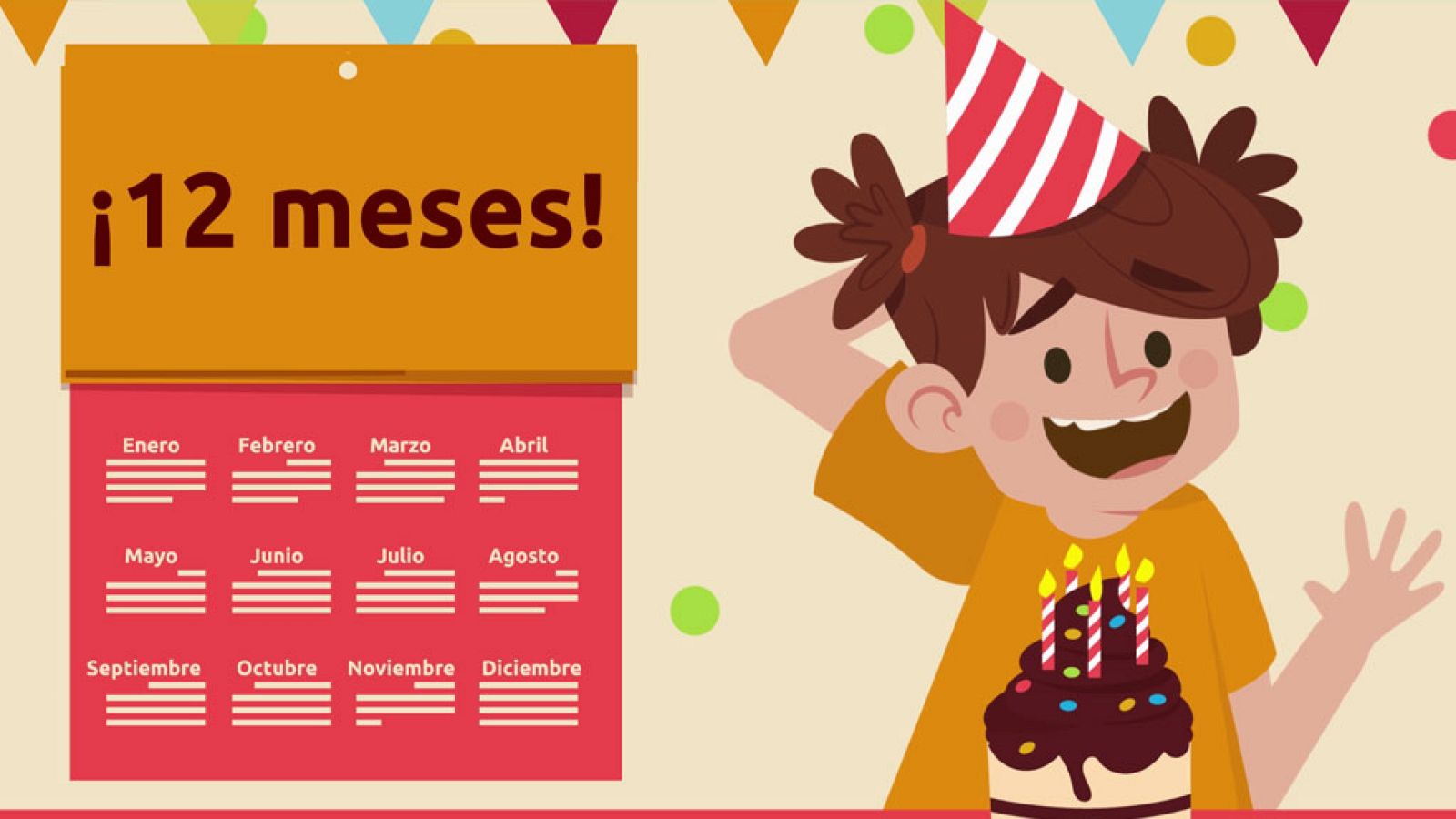 LENGUA - Aprendiendo los meses del año - EduClan 3 a 5 años | Ver