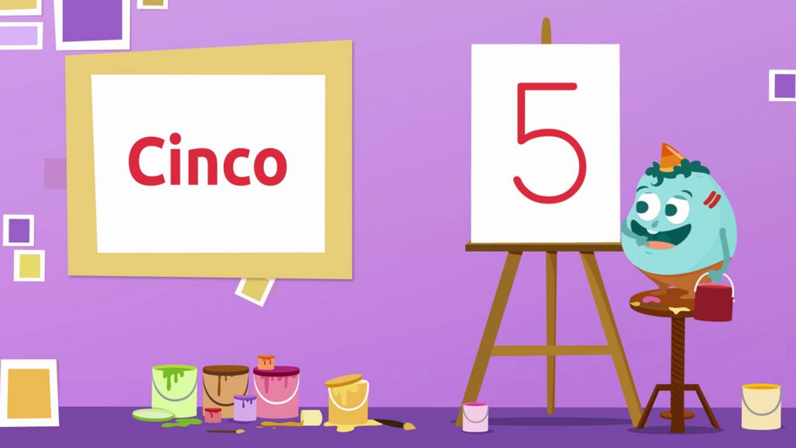 LÓGICA Y MATEMÁTICAS - Aprendiendo los números del 1 al 10 - EduClan 3 a 5 años | Ver