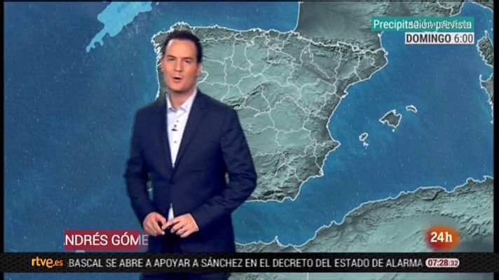 El tiempo - Un frente atlántico aumentará la nubosidad y la precipitaciones en gran parte de la Península