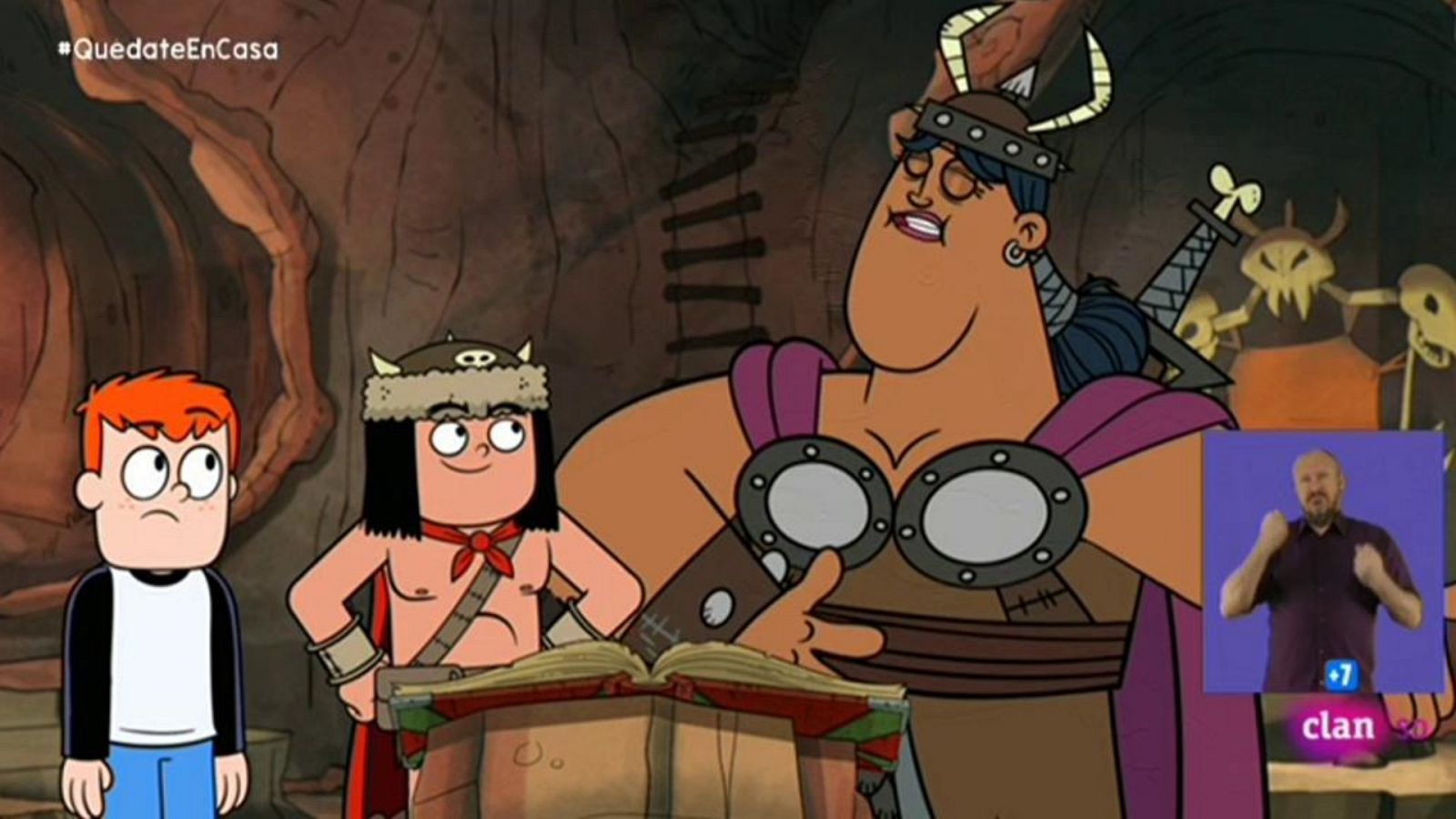 Fangbone - Los guardianes (en lengua de signos) - RTVE.es - Fangbone: Aventuras cavernícolas | Ver