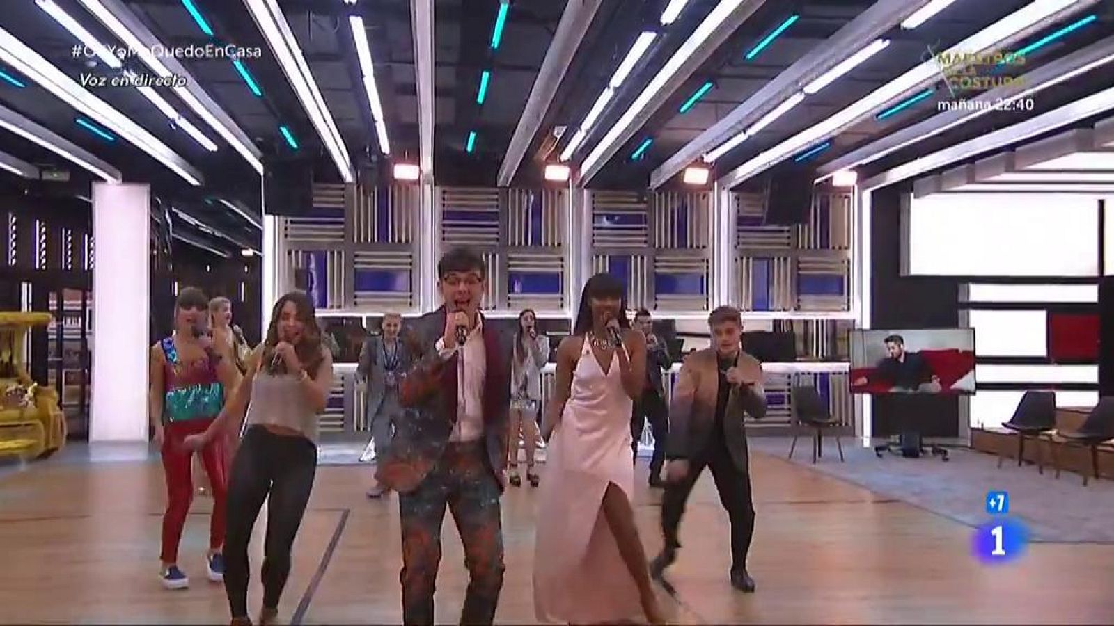 OT 2020 canta "Hey ya!" de Outkast en la Gala OTYoMeQuedoEnCasa de Operación Triunfo 2020