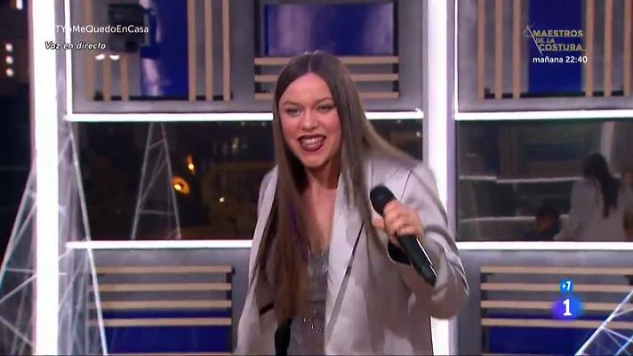 OT 2020 - Eva, "Hoy la bestia cena en casa" en OTYoMeQuedoEnCasa