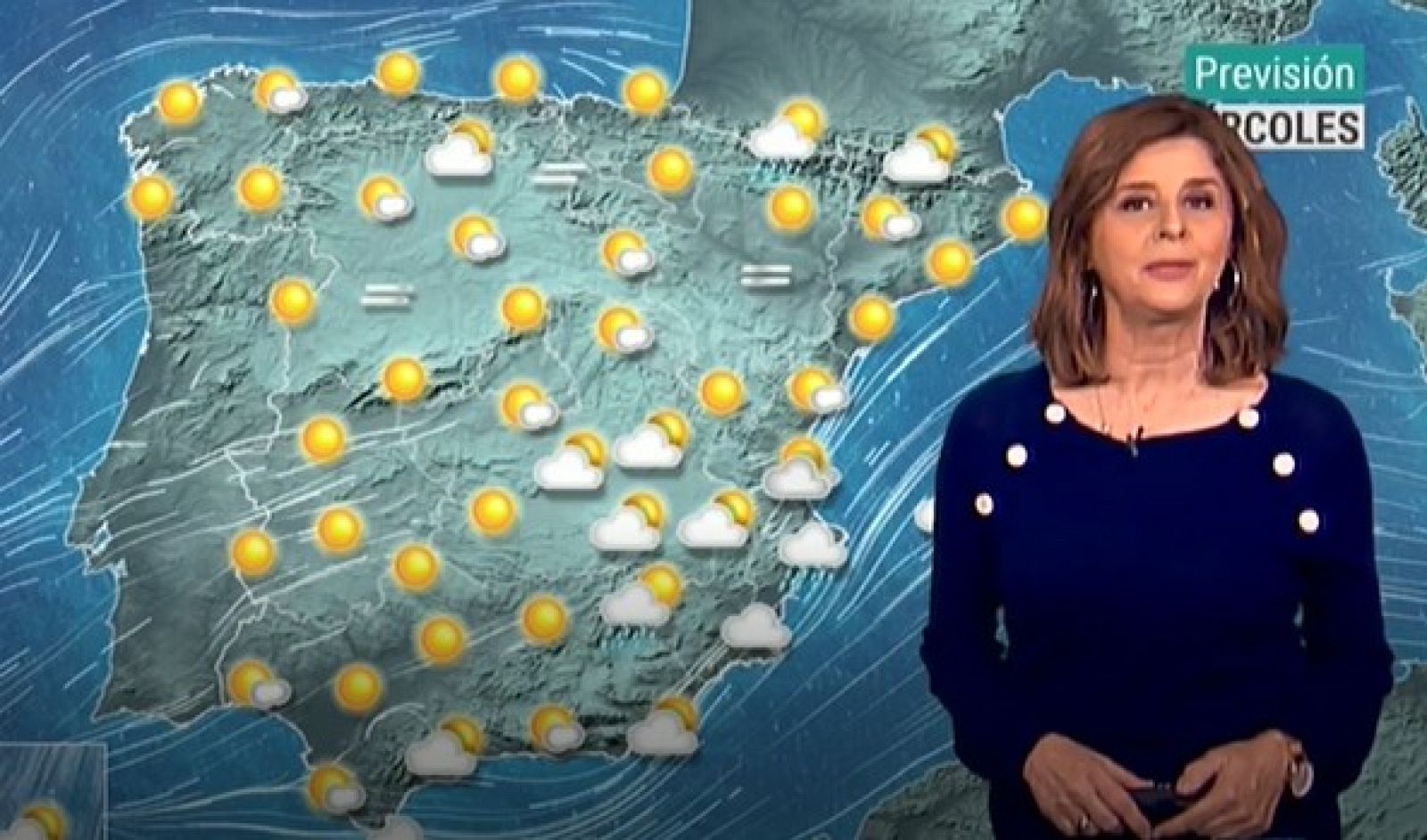 La AEMET prevé un ascenso térmico en casi toda la Península y fuerte viento