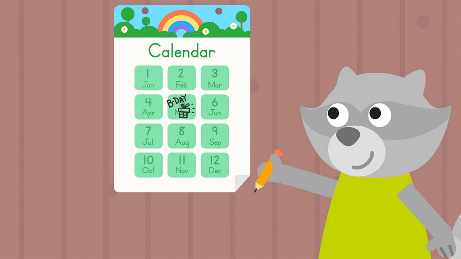 IDIOMAS - Song 'Months' - EduClan 3 a 5 años | Ver