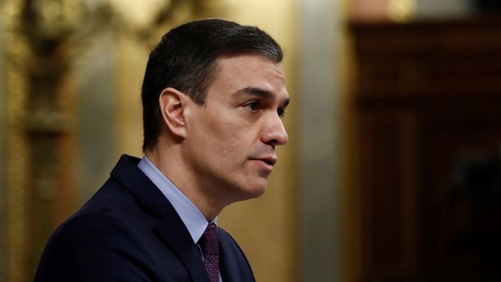 Informativo 24h - Sánchez alerta contra el "sesgo de retrospectiva" y defiende: "Se decretó el estado de alarma cuando se supo imprescindible"