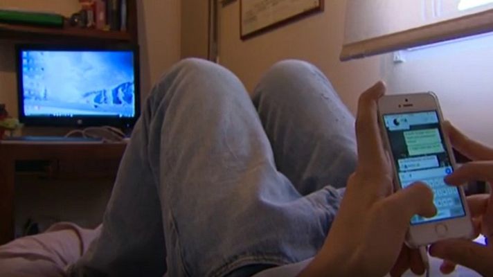 Telediario 1 - El uso de Internet se dispara por el coronavirus