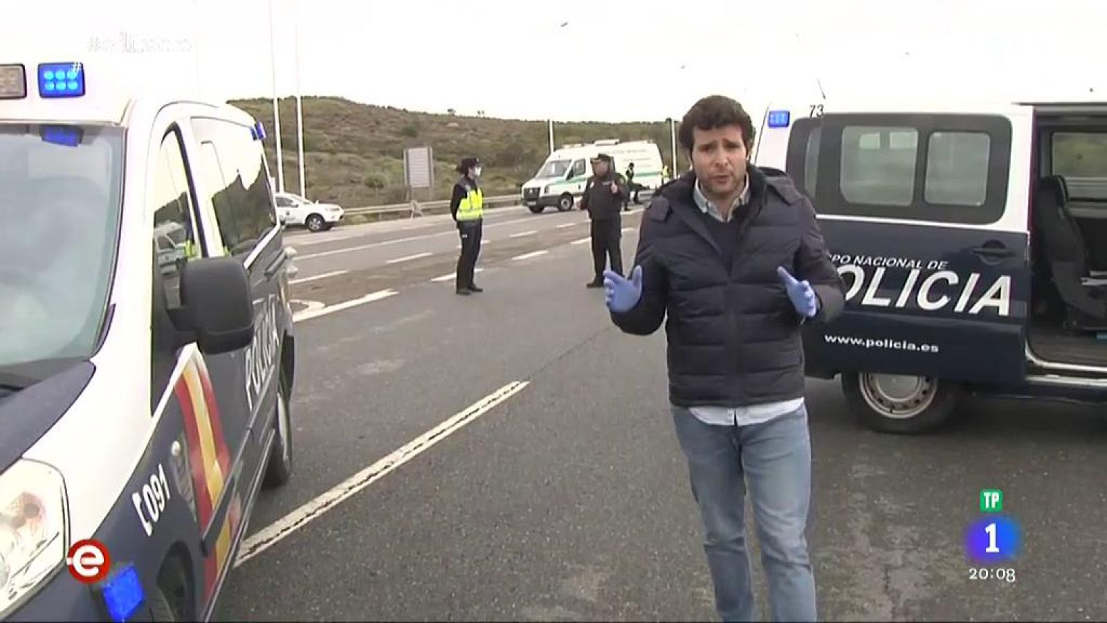 Frontera cerrada entre ayamonte y portugal - España Directo | Ver