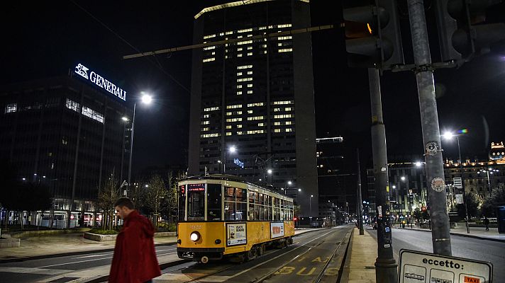 Telediario 1 - Italia registra la cifra récord en el mundo de 475 fallecidos con el coronavirus en un día