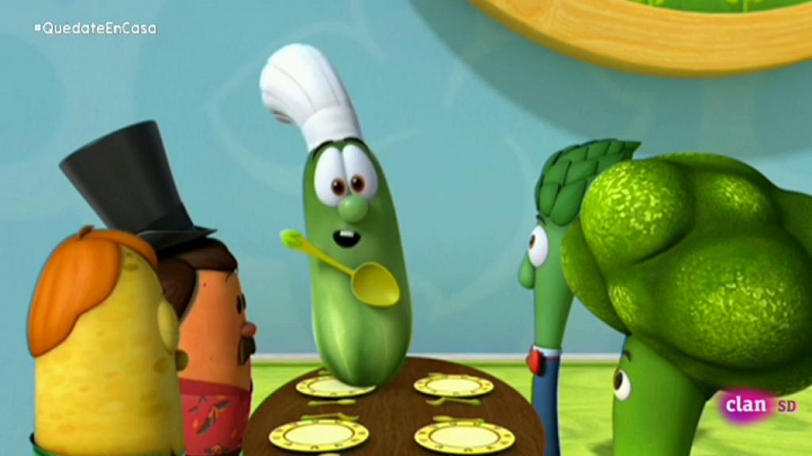 Veggie Tales - Chef Larry - RTVE.es - Veggietales | Ver