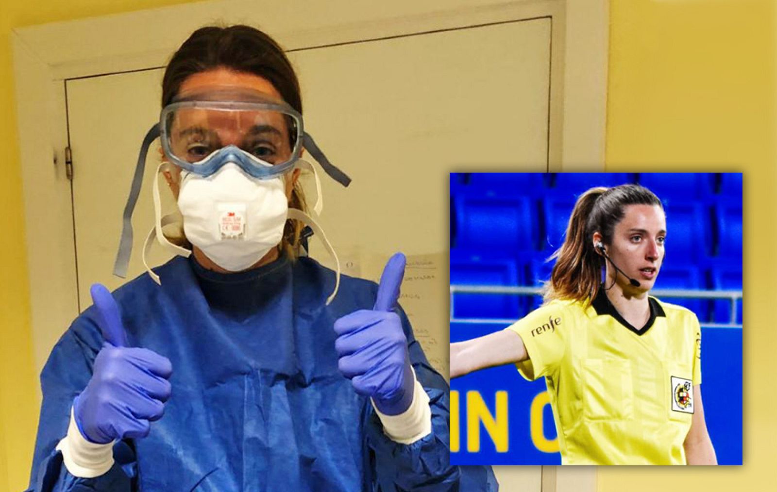 Coronavirus | Iragartze Fernández, árbitra y enfermera, agradece a las personas su ayuda - Modo Digital | Ver
