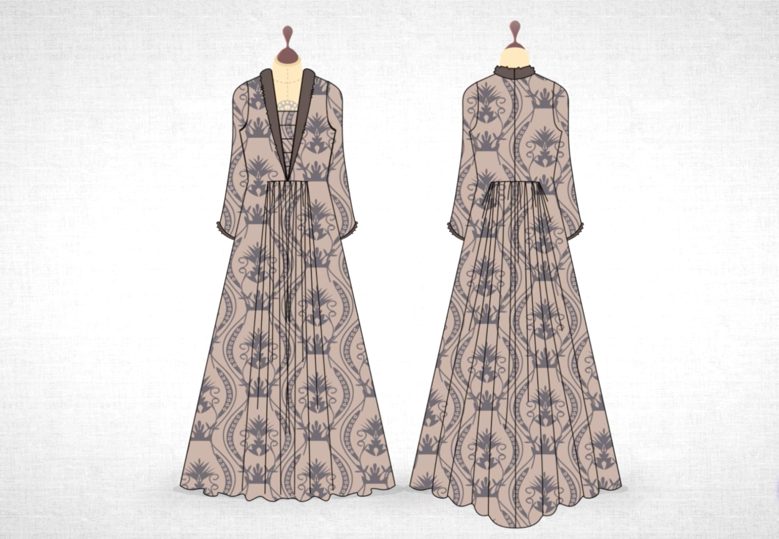 Así se hace el conjunto medieval del equipo naranja | Ver