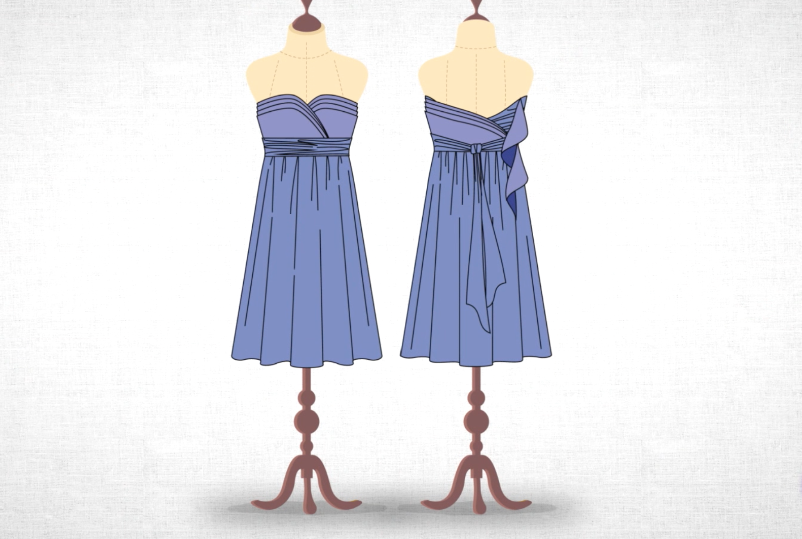 Así se hace la transformación de un vestido | Ver