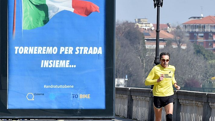 Telediario 1 - Italia supera a China en número de fallecidos