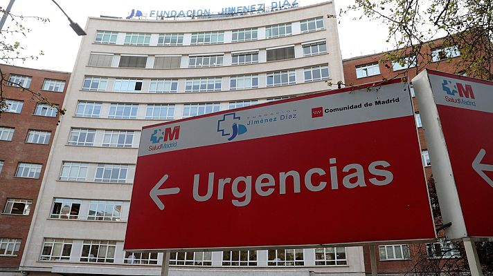 Telediario 1 - Los hospitales se preparan ante un hipotético colapso de las UCI por el coronavirus
