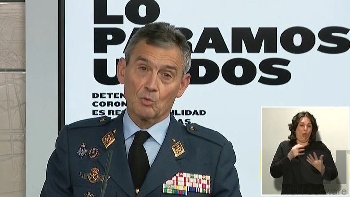 Telediario 1 - El JEMAD insta a que "todos seamos soldados en nuestro puesto de trabajo"