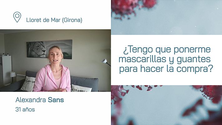 Especial Coronavirus - ¿Hay que ponerse guantes y mascarilla para ir a comprar?
