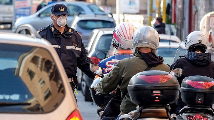 Telediario 1 - Italia supera los 4.000 muertos con coronavirus tras sumar 627, el mayor aumento en un día