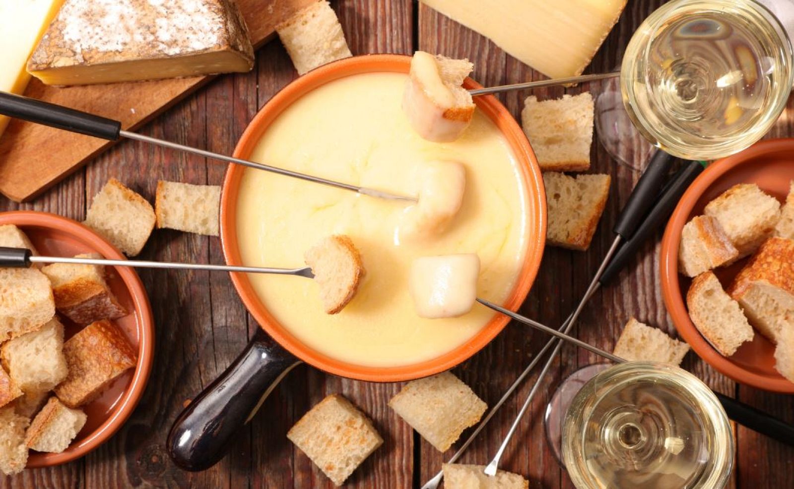 La fondue de queso suiza, ¡tiene truco!