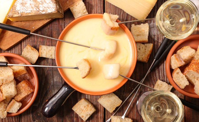 La fondue de queso suiza, ¡tiene truco!