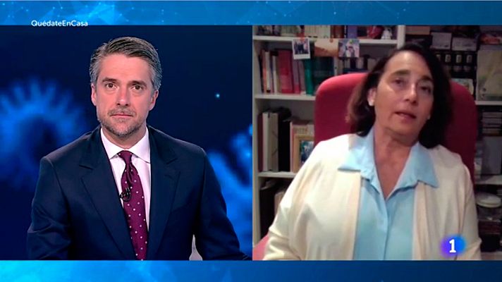 Telediario 1 - Rutinas contra la incertidumbre y evitar los conflictos: consejos para el bienestar mental durante el aislamiento