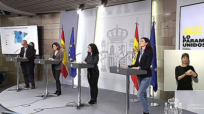 Especiales informativos - Comparecencia del Comité director de Coronavirus - 21/03/20