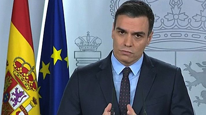 Telediario 1 - Sánchez subraya que su Gobierno no polemizará con otras administraciones