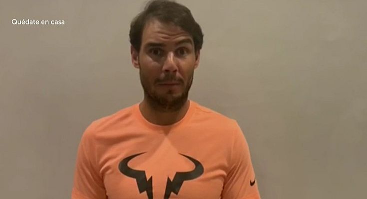 Informativo 24h - Rafa Nadal: "Ánimos a todas las familias que están sufriendo"