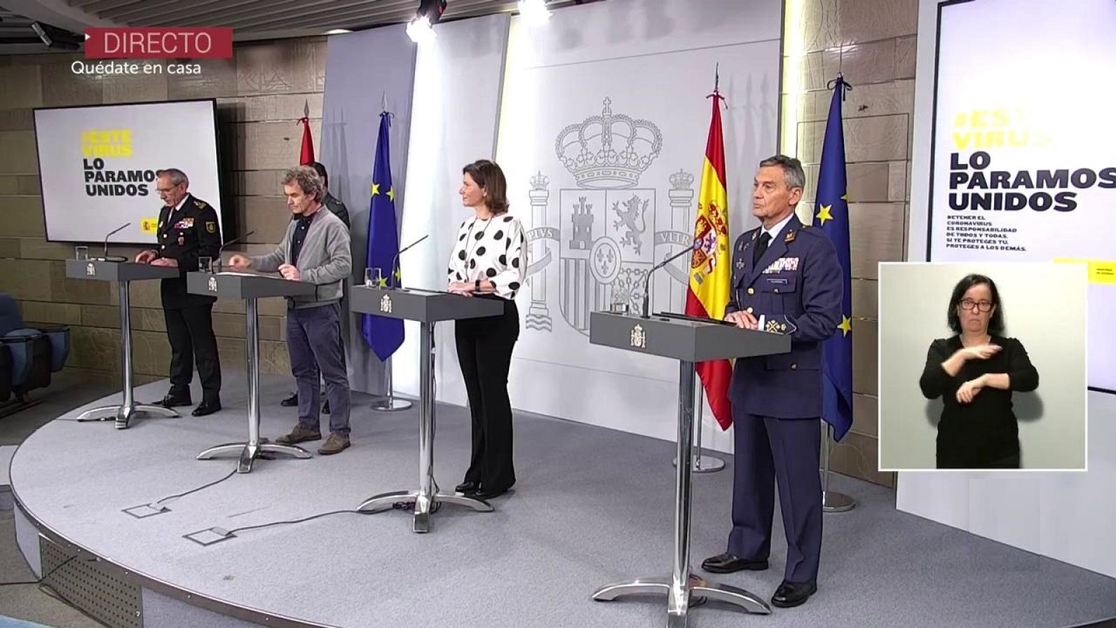 Especial informativo - Coronavirus. Rueda de prensa del comité técnico - 22/03/20 - ver ahora